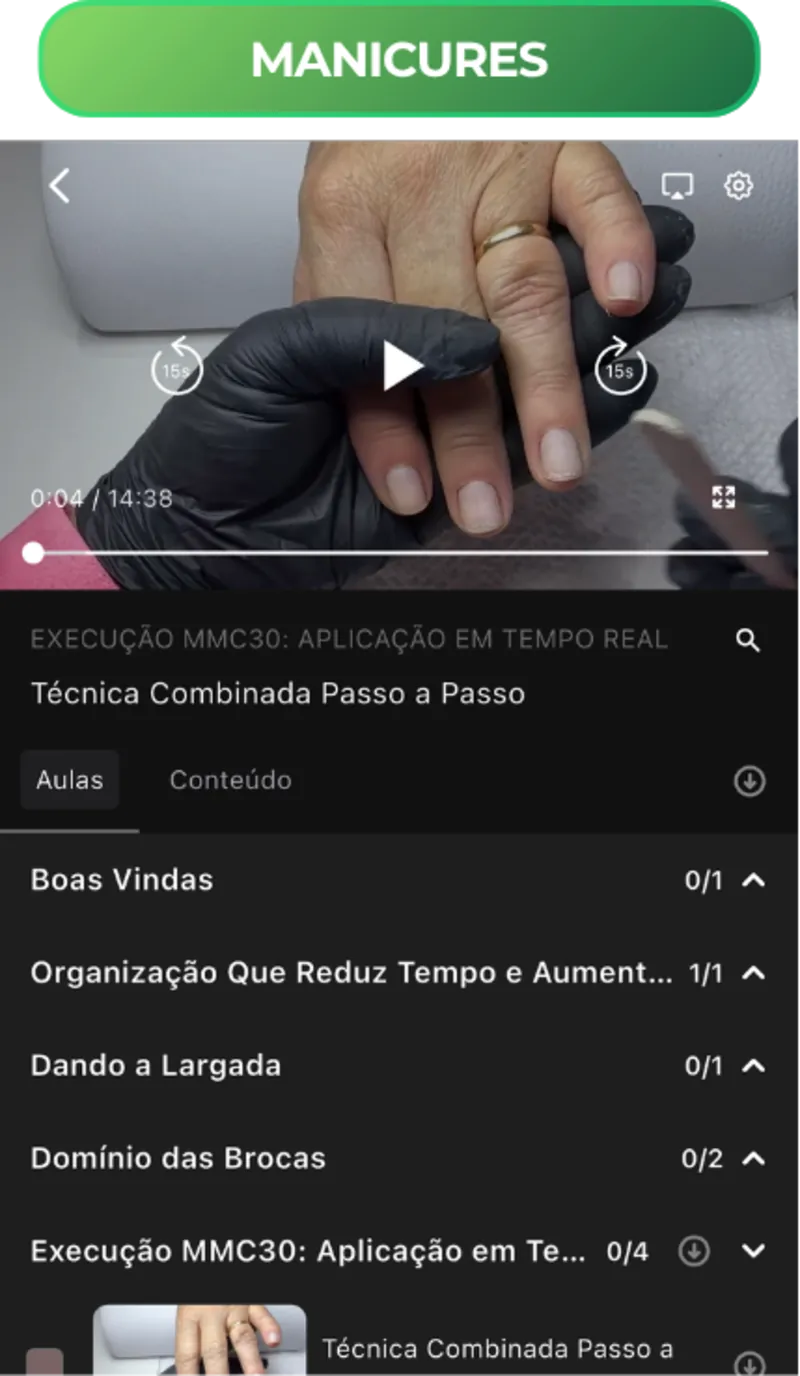 Aluna Shay - Curso de Manicures